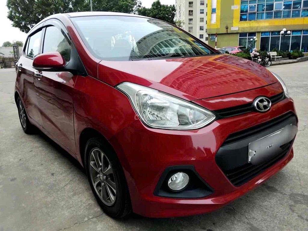 Hyundai i10 Bản đủ Đỏ. Mua bán Ô tô tại Quận Nam Từ Liêm Hà Nội được đăng bởi Nguyễn Đức Trọng hình 2