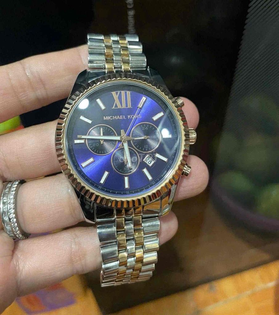 Đồng hồ Michael Kors MK dành cho nam đẹp. Mua bán Đồng hồ tại Thành phố Trà Vinh Trà Vinh được đăng bởi ken ken hình 1