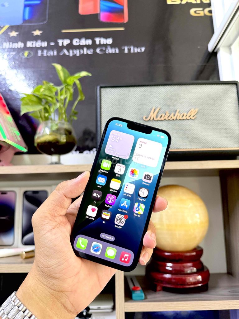 Apple iPhone 13 128GB Đen VN/A. Mua bán Điện thoại tại Quận Ninh Kiều Cần Thơ được đăng bởi HẢI APPLE CẦN THƠ hình 1
