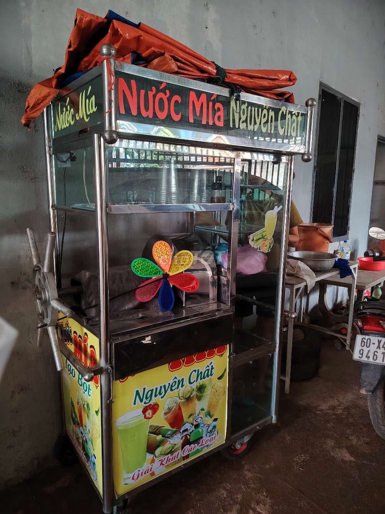 Xe nước mía Inox kinh doanh nhỏ. Mua bán Đồ chuyên dụng, Giống nuôi trồng tại Huyện Vĩnh Cửu Đồng Nai được đăng bởi Nhatthao My hình 1