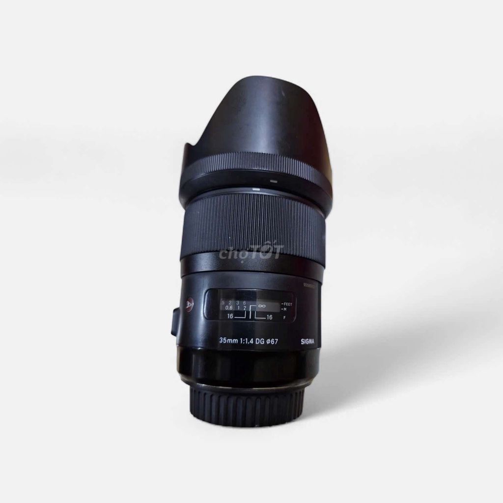 Ống kính Sigma 35F1.4 Art Đen. Mua bán Máy ảnh, Máy quay tại Quận Hai Bà Trưng Hà Nội được đăng bởi tunglam hình 1