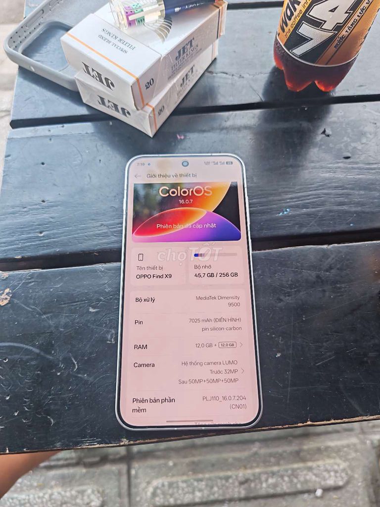 Oppo Find X9 Xám titan 12GB/256GB gl. Mua bán Điện thoại tại Huyện Hóc Môn Tp Hồ Chí Minh được đăng bởi anh 5 hình 1