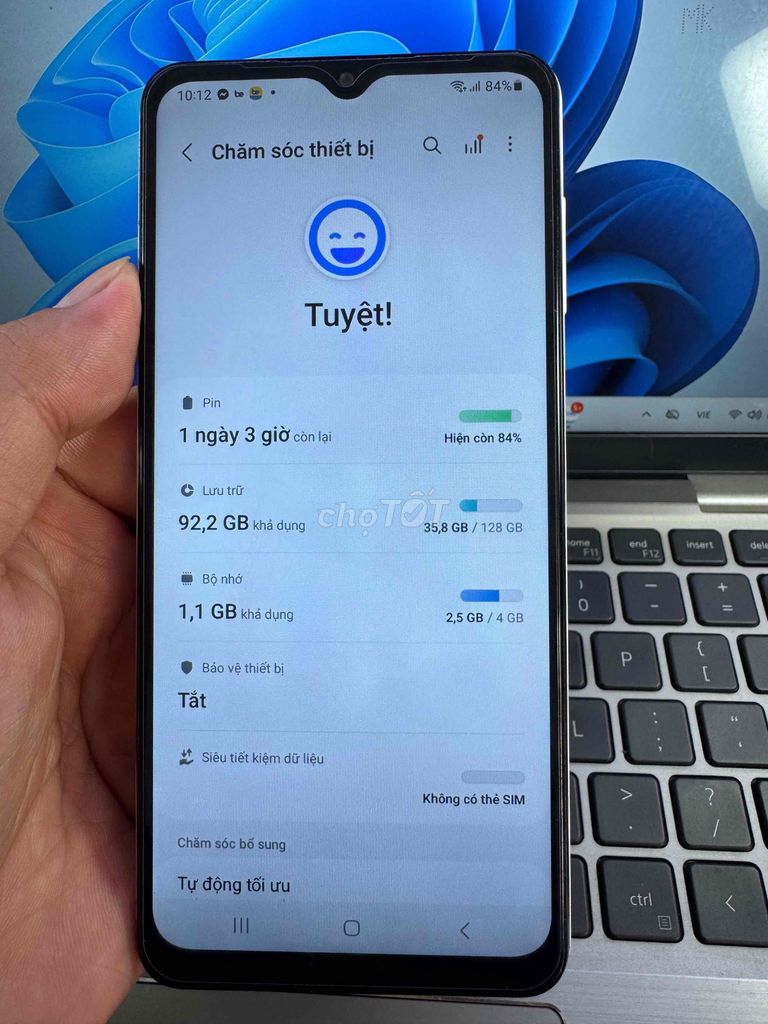 Samsung Galaxy A12 4GB 128GB Trắng. Mua bán Điện thoại tại Quận 6 Tp Hồ Chí Minh được đăng bởi QUỐC THIÊN BÁN GÓP 0 ĐỒNG  hình 1