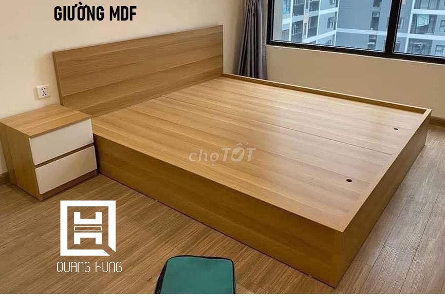 GIƯỜNG MDF-GIƯỜNG MDF=GIƯỜNG MDF=GIƯỜNG MDF$GIƯỜNG. Mua bán Giường, chăn ga gối nệm tại Quận Phú Nhuận Tp Hồ Chí Minh được đăng bởi NỘI THẤT NHÀ XINH hình 1