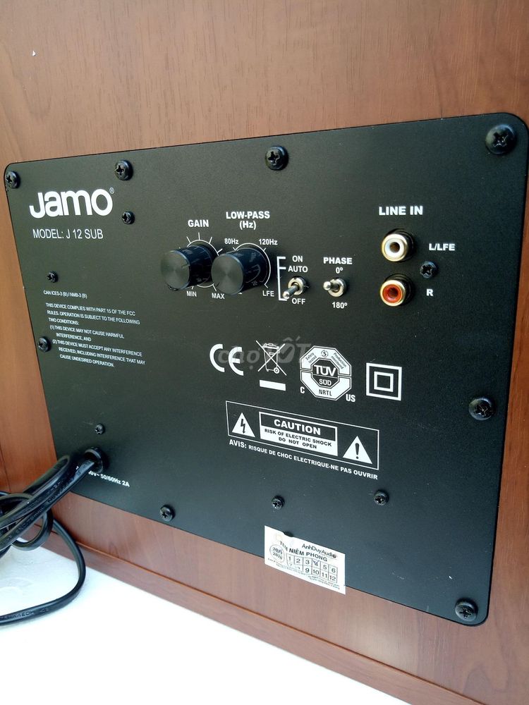 0859303656 - Sub Điện: JAMO Mode J12 - Đan Mạch.