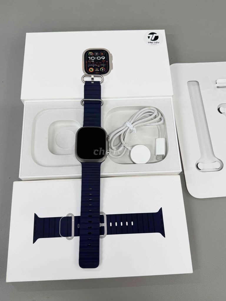 Apple Watch Ultra gen 2 Bạc Nguyên zin BH 8/2026. Mua bán Thiết bị đeo thông minh tại Quận 10 Tp Hồ Chí Minh được đăng bởi Táo Tốt Apple  hình 1