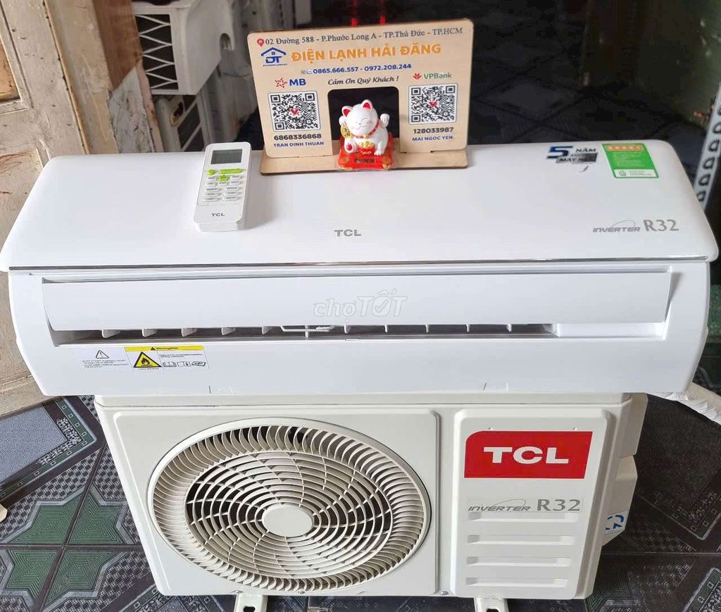 Tcl 1hp inverter bảo hành hãng 5/2026