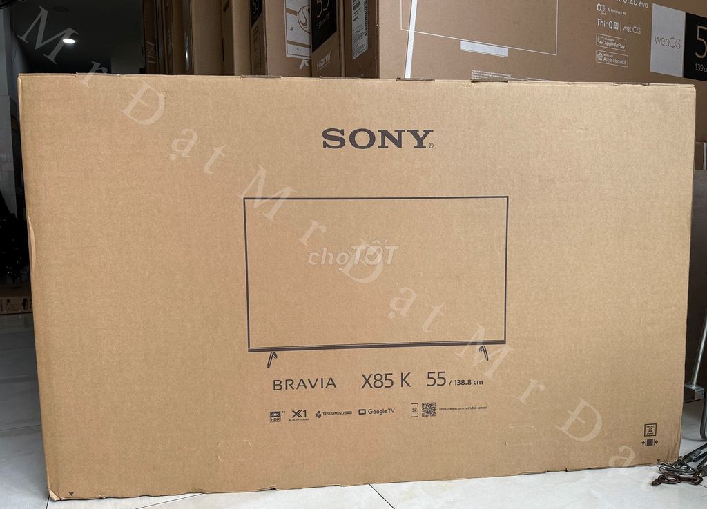 TIVI. GOOGLE 4K 55 inch. SONY. 55X85K. 𝐁𝐇: 𝟎𝟐/𝟐𝟎𝟐𝟔