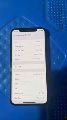 iPhone X 64GB Đen