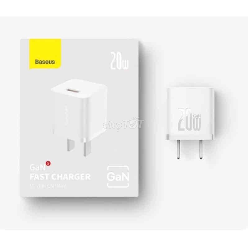 Củ sạc baseus Gan PD 20w