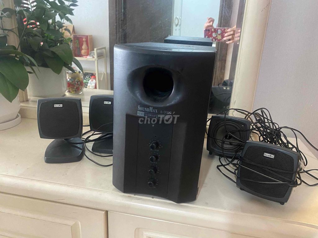 BÁN LOA SoundMax A-3000 subwoofer system. Mua bán Tivi, Âm thanh tại Quận Bình Thạnh Tp Hồ Chí Minh được đăng bởi Thiên Minh hình 1