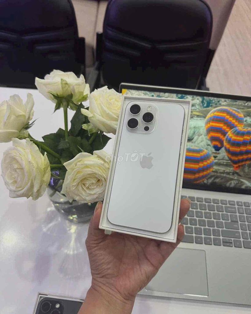 Apple 16 Pro Max 512GB Trắng 90% Mỹ. Mua bán Điện thoại tại Quận 3 Tp Hồ Chí Minh được đăng bởi Nam Á Mobile hình 1