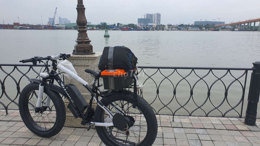 Xe đạp trợ lực điện Thép cacbon Đen trắng. Mua bán Xe điện tại Quận Ba Đình Hà Nội được đăng bởi Trung hình 5