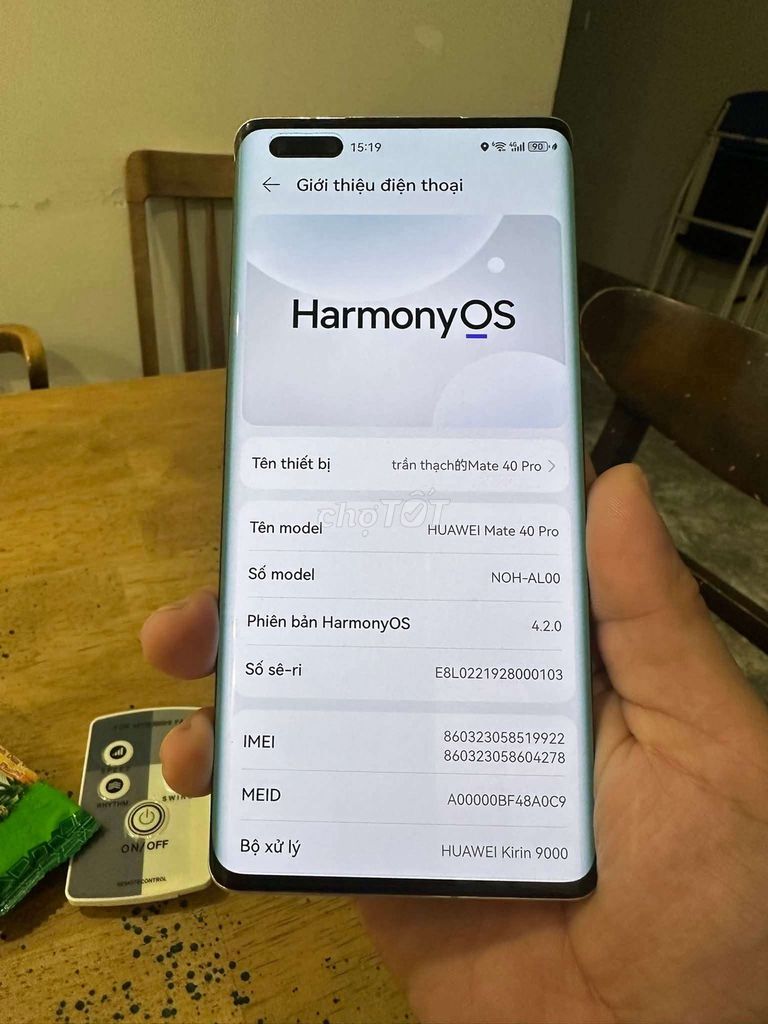 Huawei Mate 40 Pro 8/256g hoặc GL. Mua bán Điện thoại tại Quận Thanh Xuân Hà Nội được đăng bởi Đã hết rồi hình 1