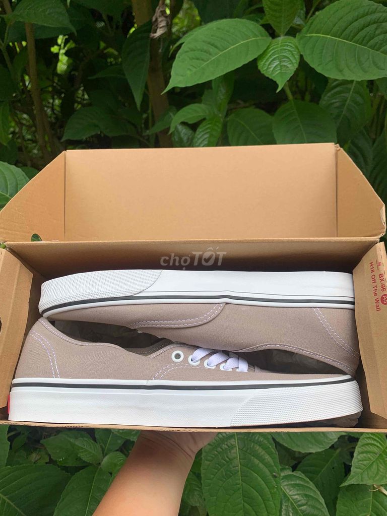 Giày thể thao Vans Authentic Nâu. Mua bán Giày dép tại Quận Bình Tân Tp Hồ Chí Minh được đăng bởi BicTerry hình 1