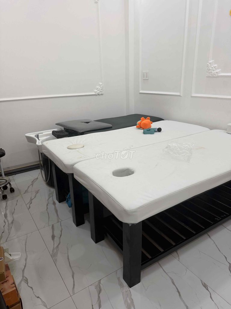 Giường spa Gỗ da Trắng đen. Mua bán Đồ chuyên dụng, Giống nuôi trồng tại Thành phố Buôn Ma Thuột Đắk Lắk được đăng bởi Nguyễn Huy Hoàng hình 1