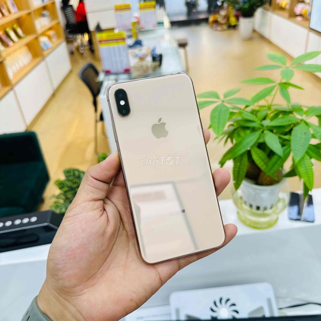 🍎iPhone Xsmax 64GB Gold hình thức 99% P100👇