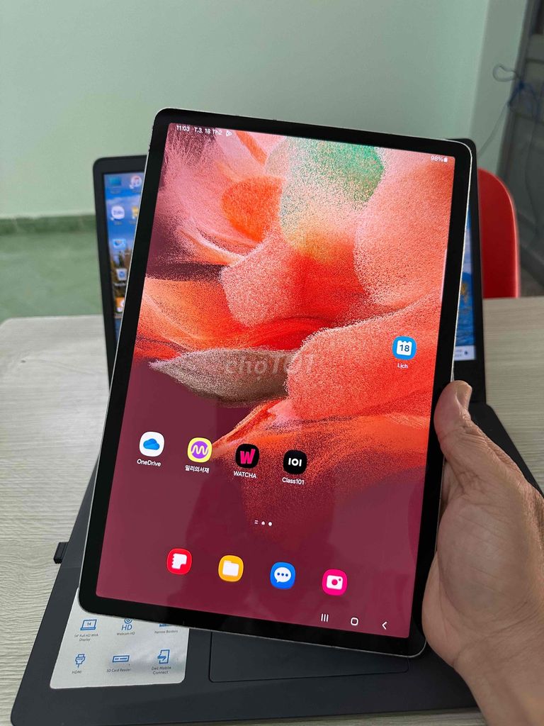 Samsung Tab S7FE màn 11inch RAM 6GB/128GB+ Bút pen