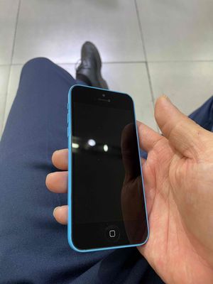 Iphone 5C quốc tế xanh dương đẹp, xài ngon lành