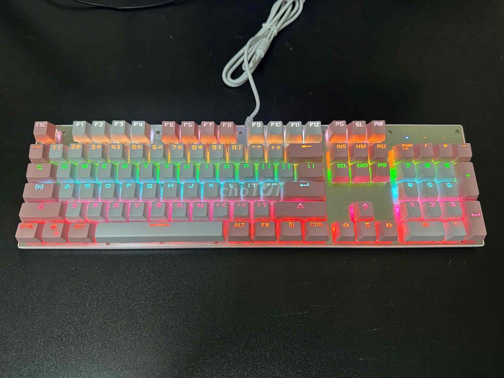 Phím cơ Fullsize có Led - Blueswitch - Gõ cực đã. Mua bán Phụ kiện (Màn hình, Chuột...) tại Quận Đống Đa Hà Nội được đăng bởi Hoang Vu hình 1