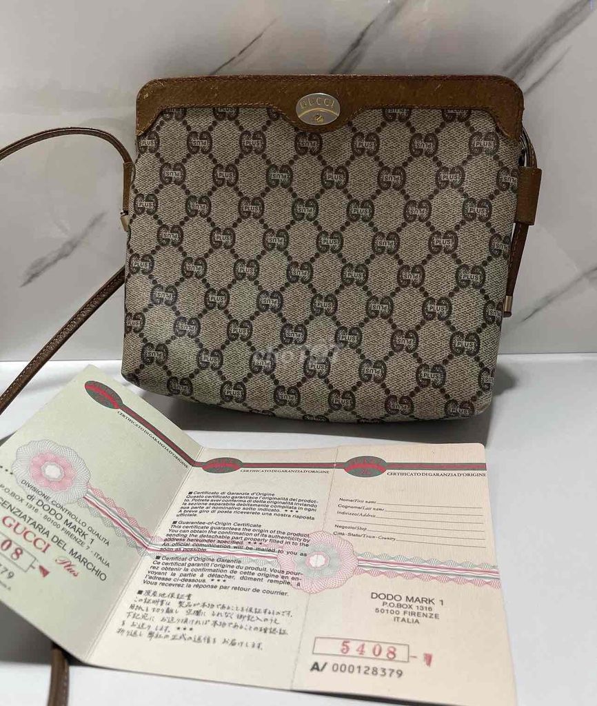 túi đeo chéo gucci plus authentic