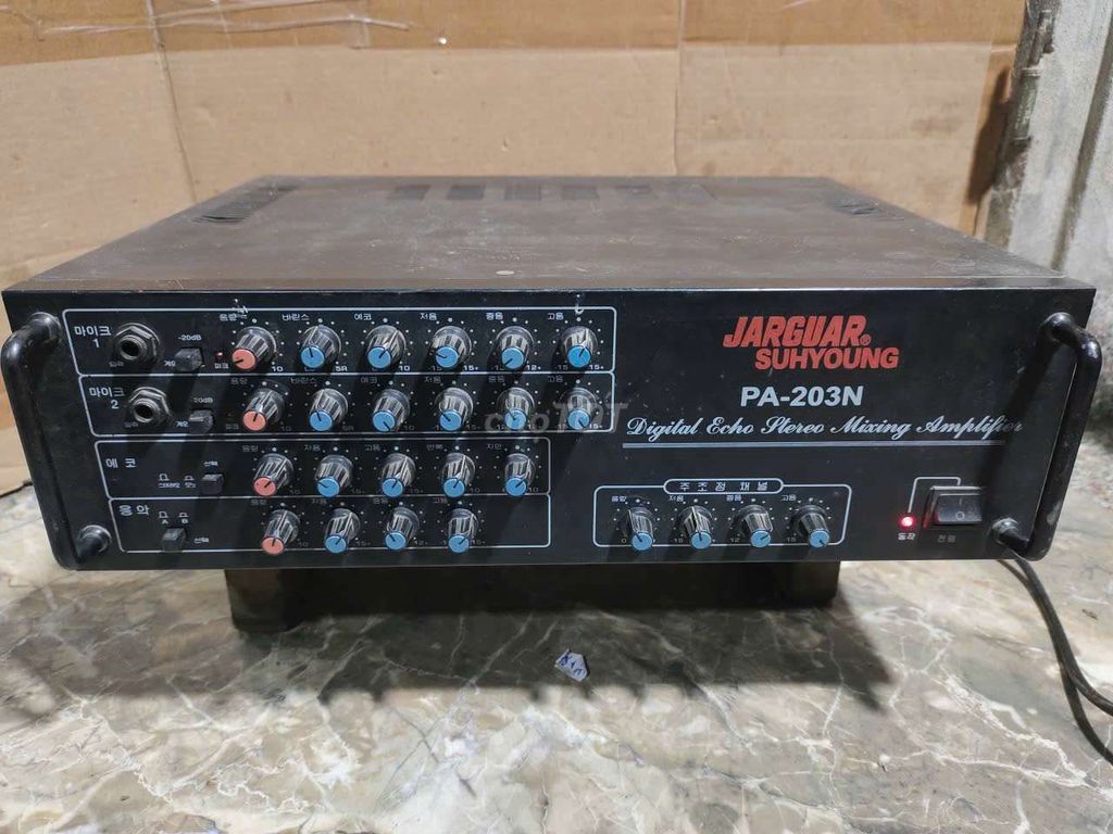 Bán âm ly Jarguar pa 203n 8 sò nghe nhạc hát karao. Mua bán Tivi, Âm thanh tại Huyện Chương Mỹ Hà Nội được đăng bởi Ng hoàng hình 1