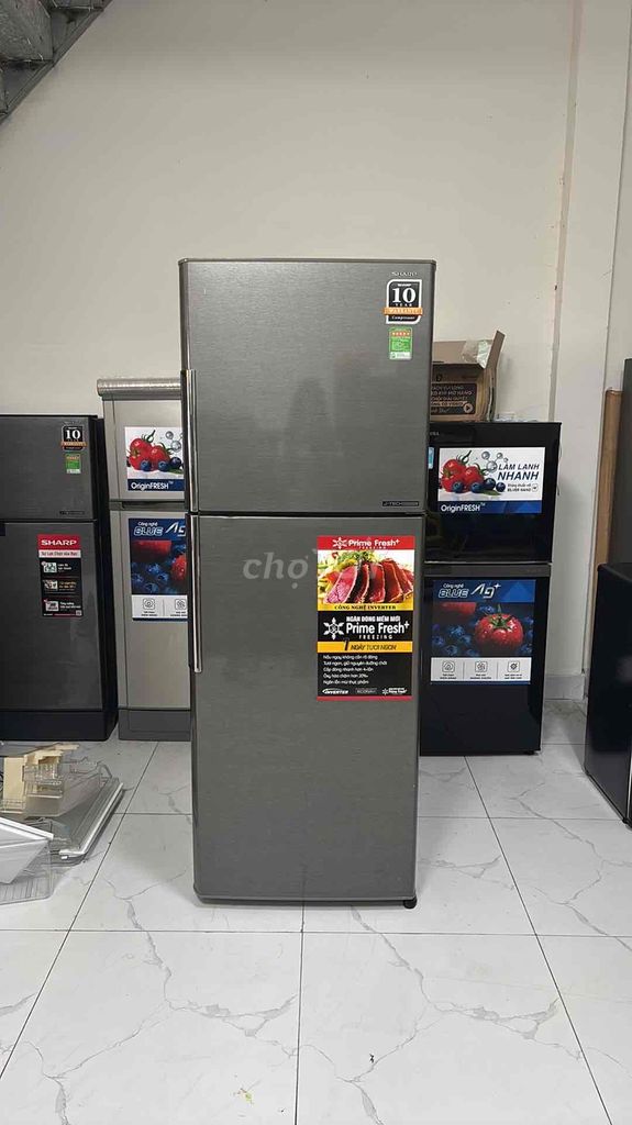 Tủ lạnh Sharp 314 lít Xám. Mua bán Tủ lạnh tại Quận Tân Phú Tp Hồ Chí Minh được đăng bởi Mình Ngân hình 1