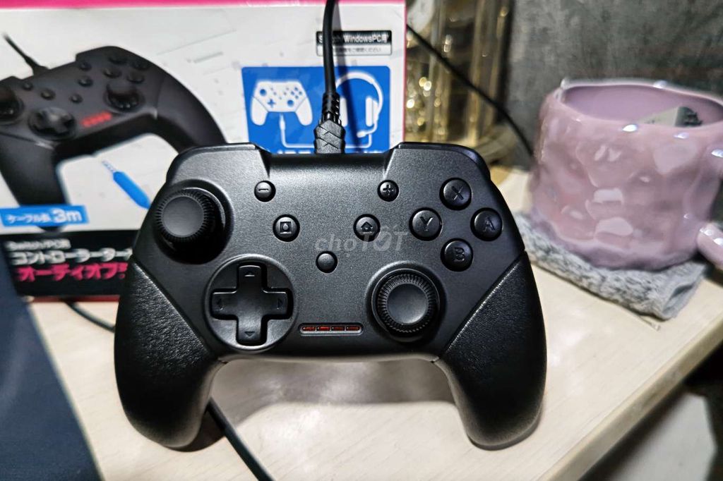 Tay cầm chơi game Đen Có dây Switch/PC Mới. Mua bán Thiết bị chơi game tại Quận Gò Vấp Tp Hồ Chí Minh được đăng bởi Zu Zu hình 1