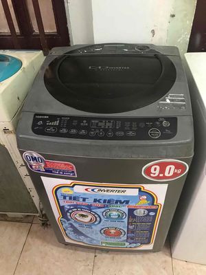 máy giặt Tóhiba inverter 9kg tk điện nước có bh