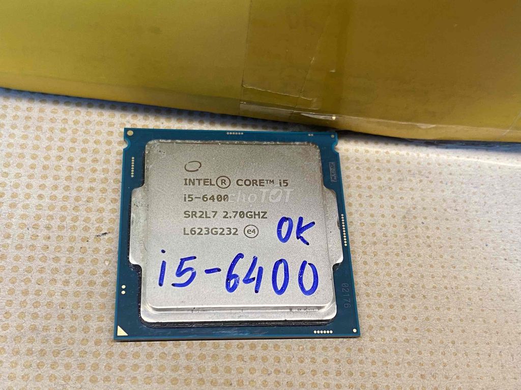 LẺ CON CPU INTEL I5 6400 CHO KHÁCH NÂNG CẤP