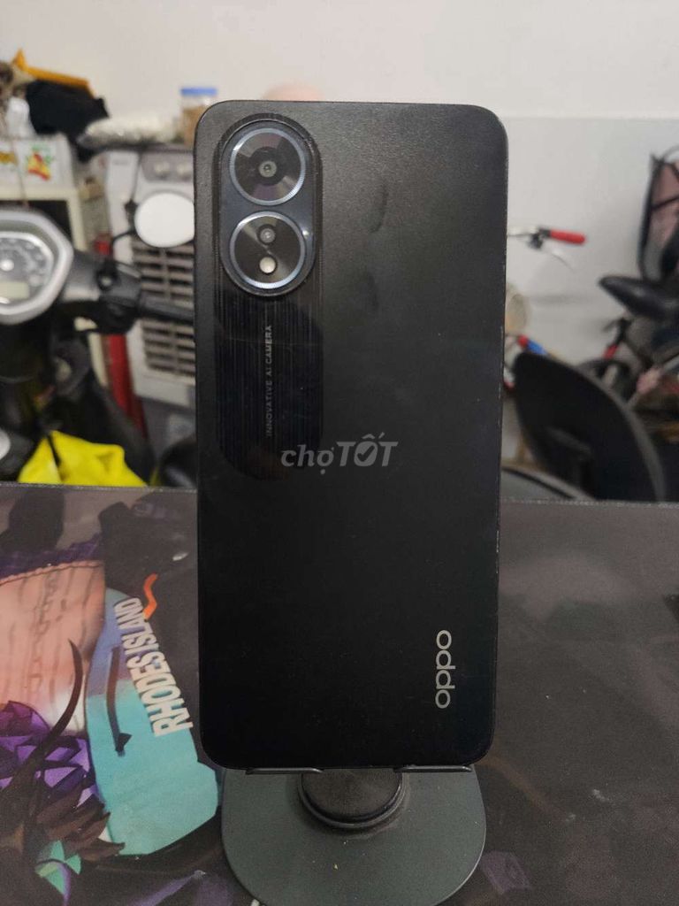 Oppo A18 64GB Đen. Mua bán Điện thoại tại Quận Thanh Xuân Hà Nội được đăng bởi Hoàng Anh Mobile hình 1
