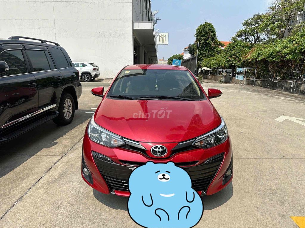 Toyota Vios G 2018 Автомат Красный 100.000 км
