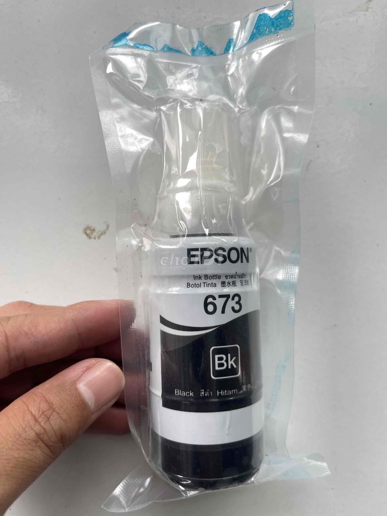 Mực in Epson 673 Đen  L1800. Mua bán Đồ dùng văn phòng tại Thành phố Rạch Giá Kiên Giang được đăng bởi Văn Gia Huy hình 1