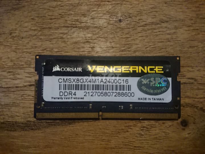 RAM Corsair Vengeance DDR4 8GB 2400MHz. Mua bán Linh kiện (RAM, Card...) tại Quận 1 Tp Hồ Chí Minh được đăng bởi Hội Đồ Điện Tử hình 1