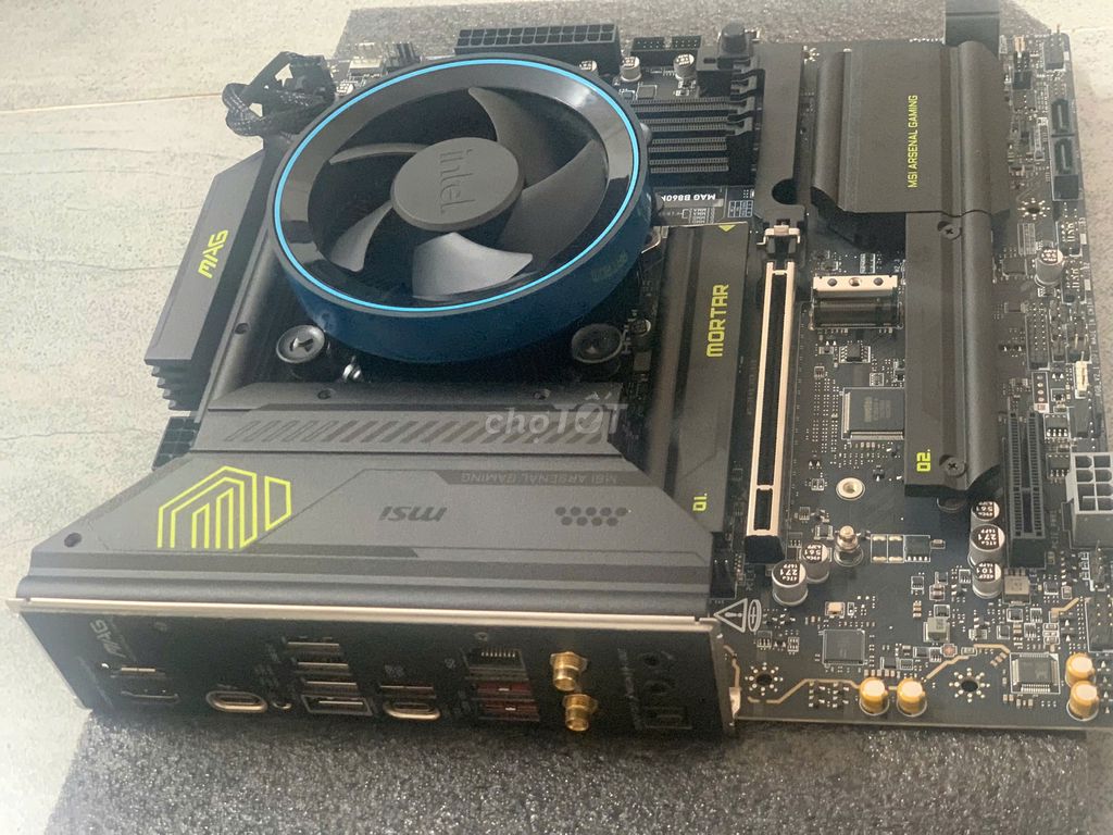 Combo MSI B860M Mortar D5 Wifi 7/ Ultral 5 225. Mua bán Linh kiện (RAM, Card...) tại Quận Cẩm Lệ Đà Nẵng được đăng bởi PC GAMING ĐÀ NẴNG QUỐC KỲ COMPUTER hình 1
