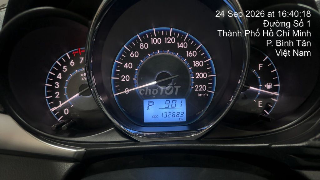 Toyota Vios G 2015 Серебристый 130 тыс. км