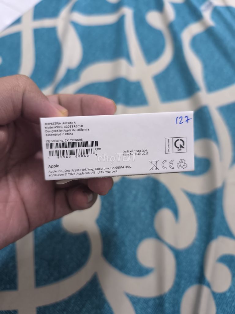 Tai nghe Apple AirPods 4 Trắng. Mua bán Tivi, Âm thanh tại Quận 12 Tp Hồ Chí Minh được đăng bởi hung dao hình 1