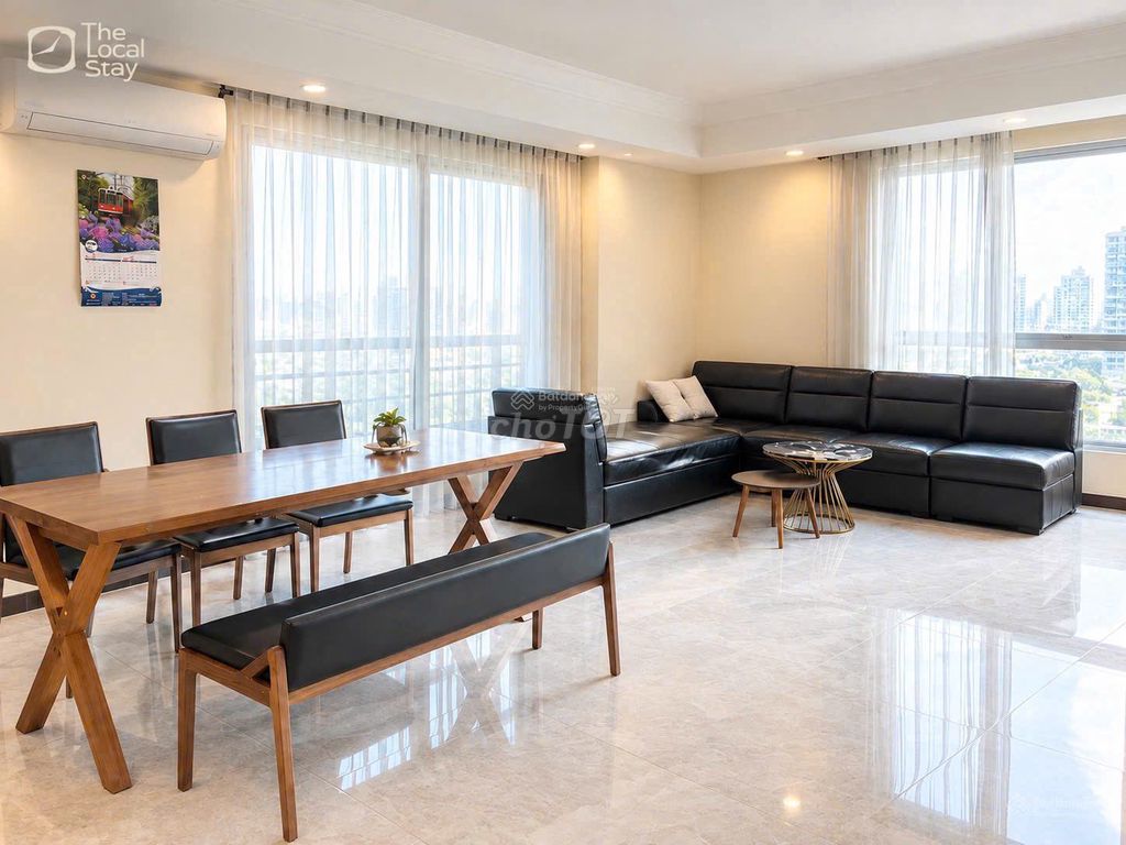 Аренда · 3 комн. · 157 м² · Quận Bình Thạnh, ул. Nguyễn Hữu Cảnh