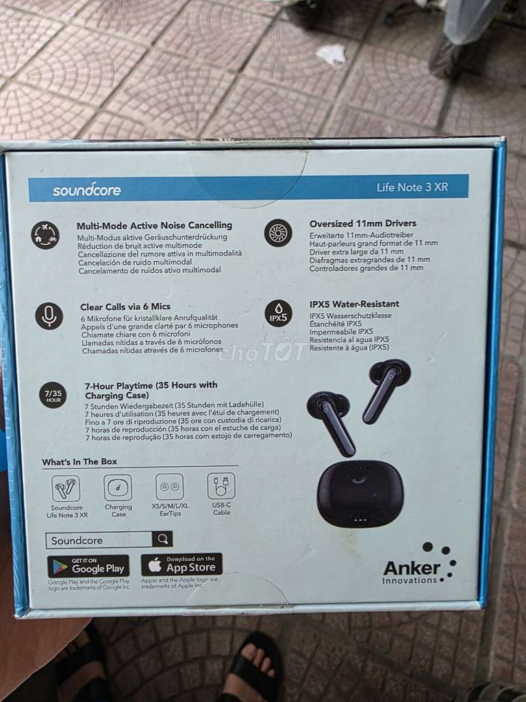 Bán tai nghe true wireless Soundcore lifenote 3. Mua bán Tivi, Âm thanh tại Quận Đống Đa Hà Nội được đăng bởi Lê Tiến Đạt hình 6