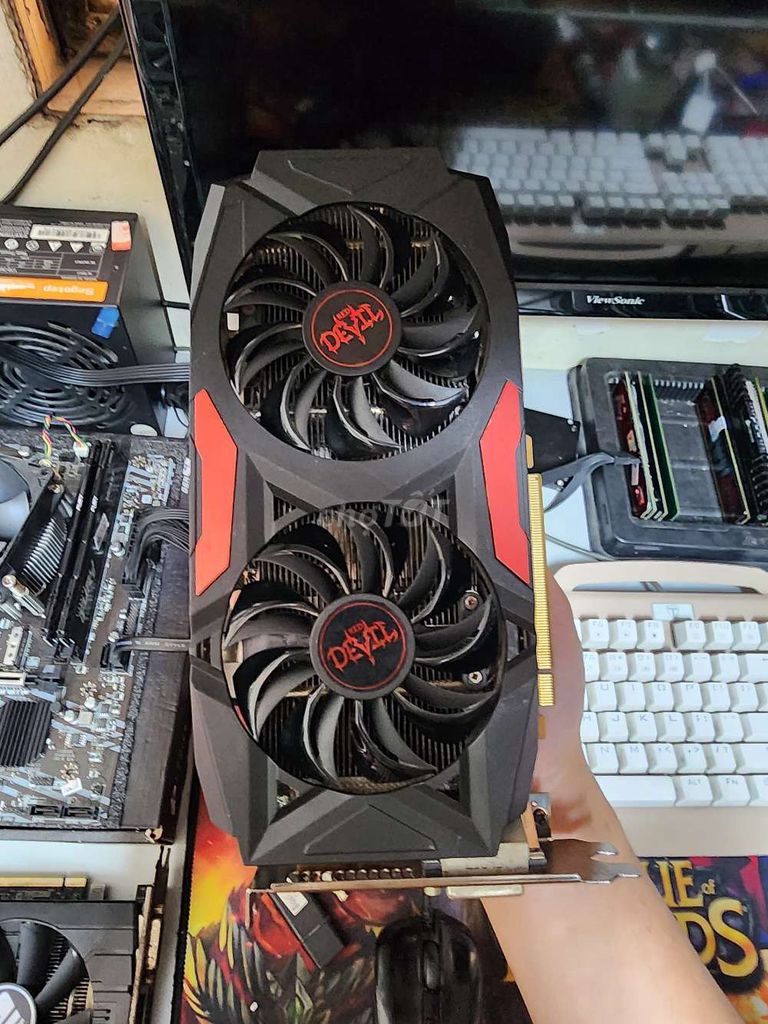 Card Red Devil Rx 470 4GB.