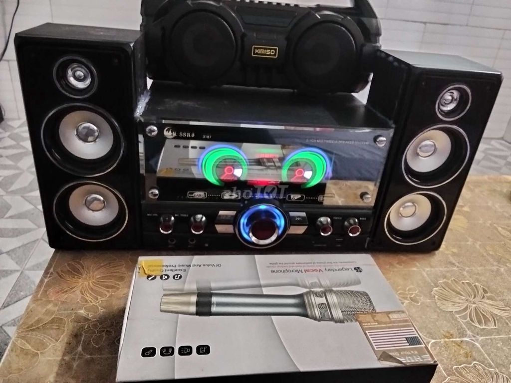 Dàn karaoke SSR 3187 Đen. Mua bán Tivi, Âm thanh tại undefined undefined được đăng bởi Loi Cua Gio hình 1