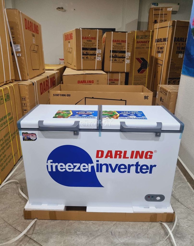 Tủ đông mát Darling inverter 350L mới nguyên thùng. Mua bán Tủ lạnh tại Thành phố Thủ Đức Tp Hồ Chí Minh được đăng bởi Pi trần hình 1