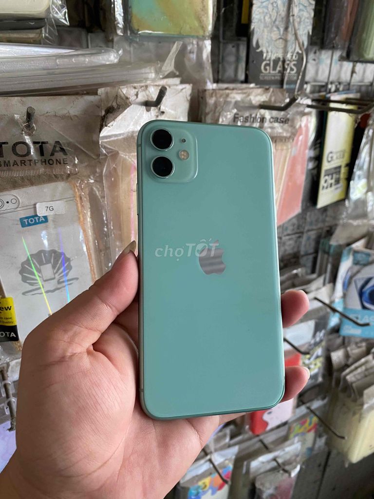Apple iPhone 11 64GB Xanh lá Mất Face ID. Mua bán Điện thoại tại Thành phố Cao Lãnh Đồng Tháp được đăng bởi Khang Mobile hình 1