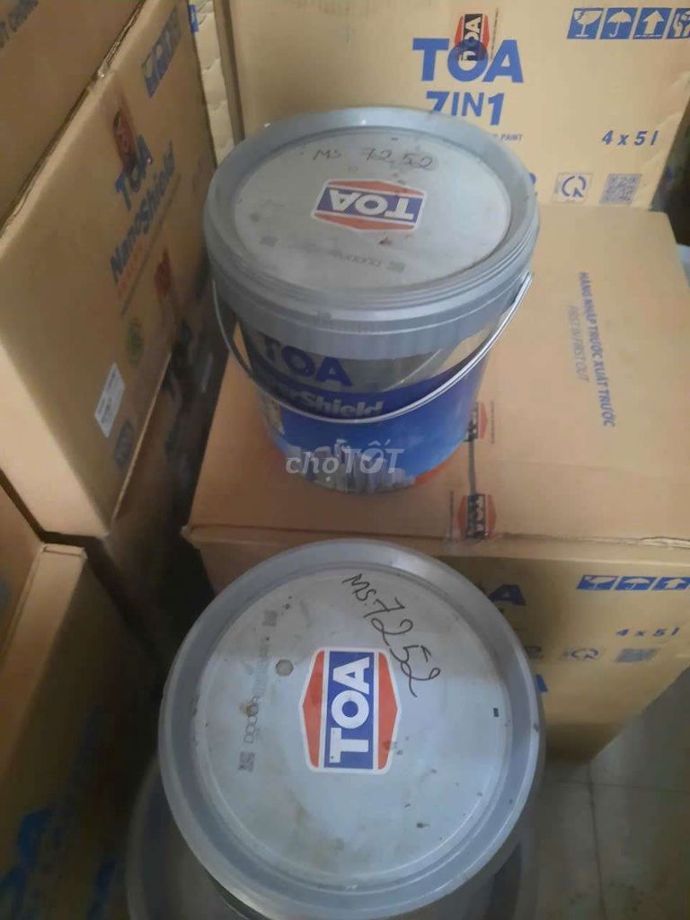 Sơn TOA 2 thùng 5 lít. Mua bán Nội thất, đồ gia dụng khác tại Thị Xã Buôn Hồ Đắk Lắk được đăng bởi phụng gà  hình 1