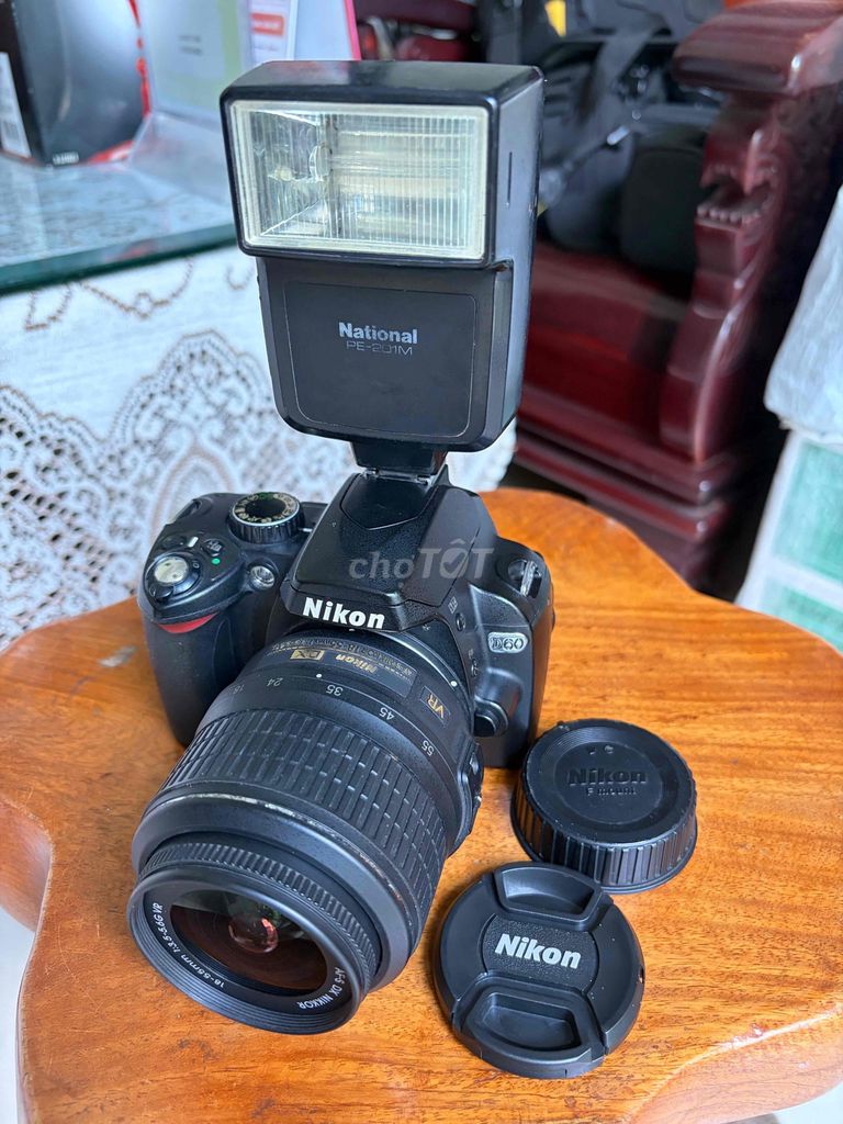 Máy ảnh Nikon D60 ống kính 18-55mm. Mua bán Máy ảnh, Máy quay tại Quận Ninh Kiều Cần Thơ được đăng bởi Lê ngọc tùng hình 1