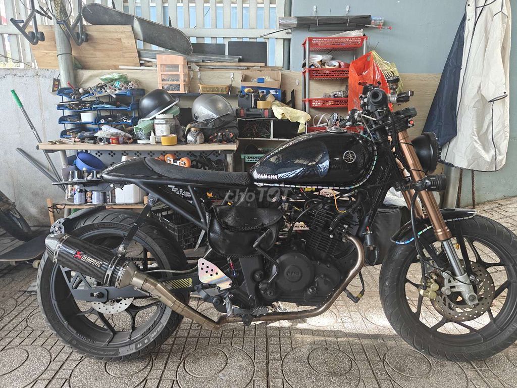 Yamaha FZ-S 2013 Cafe Racer Đen. Mua bán Xe máy tại Quận Gò Vấp Tp Hồ Chí Minh được đăng bởi Tấn Phong hình 1