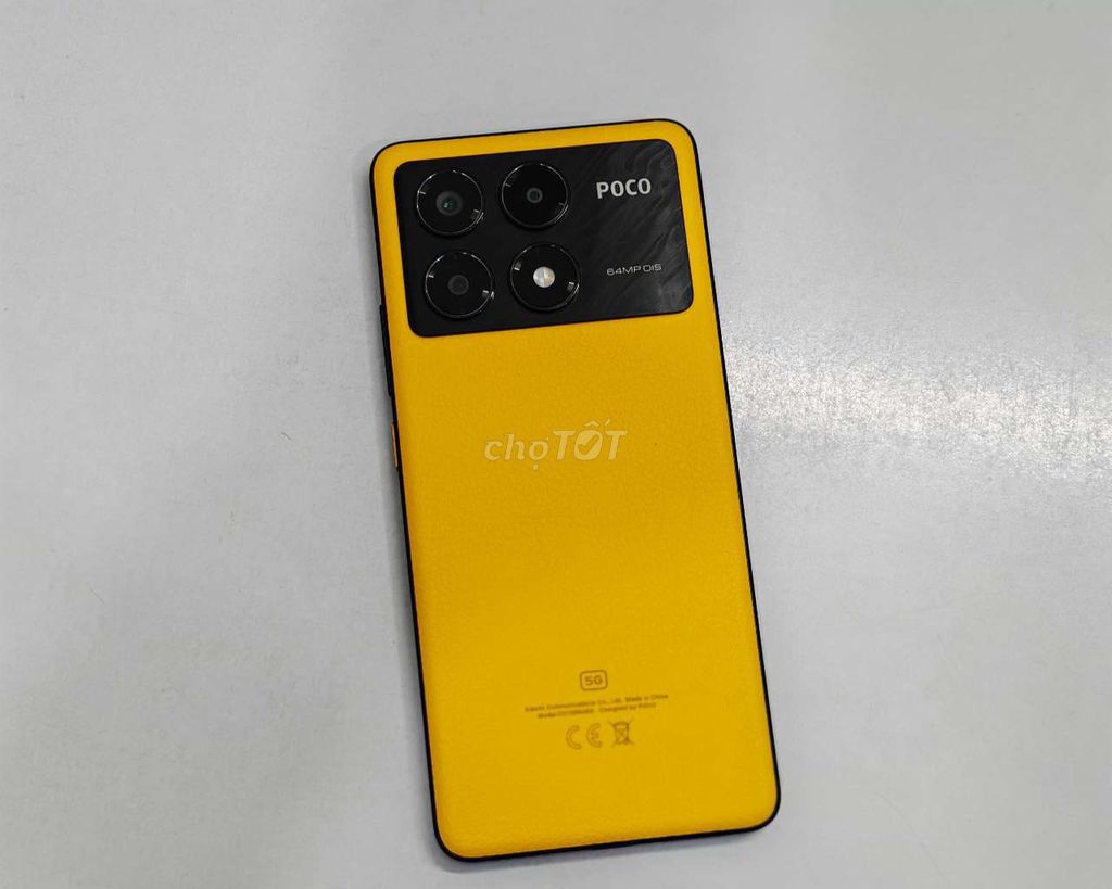 Xiaomi POCO X6 Pro 5G 256GB Vàng. Mua bán Điện thoại tại Quận Ninh Kiều Cần Thơ được đăng bởi Lê Khang hình 1