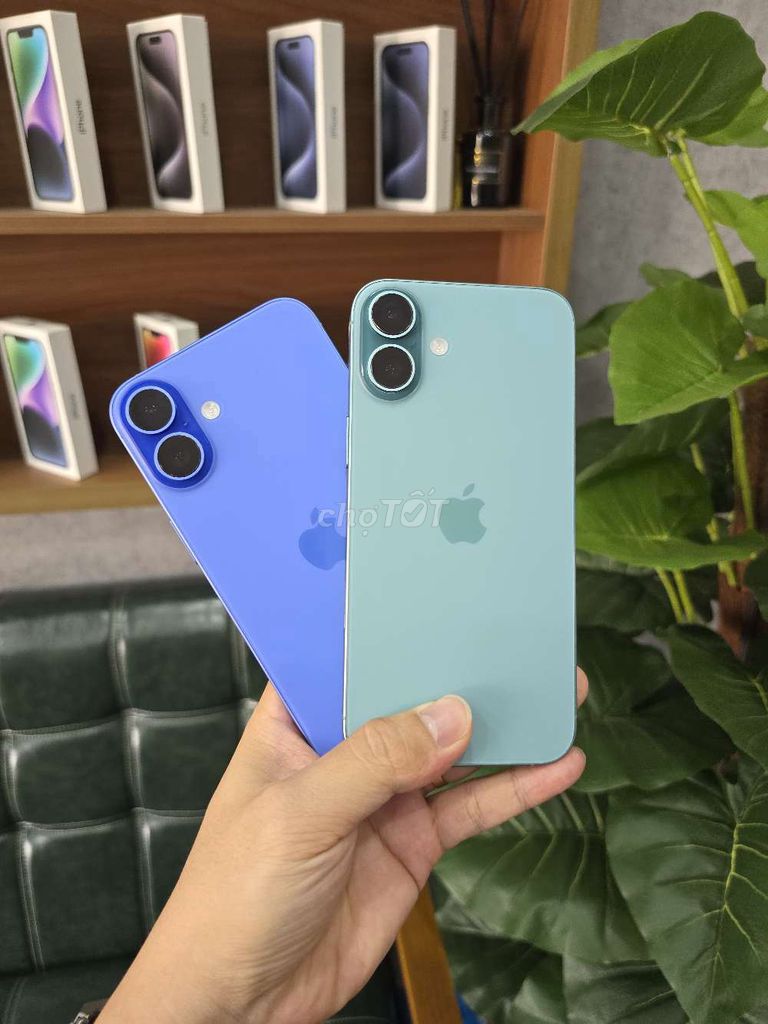iPhone 16 Plus 128GB Xanh Mỹ Đã sử dụng. Mua bán Điện thoại tại Thành phố Buôn Ma Thuột Đắk Lắk được đăng bởi Định Phone47 hình 1