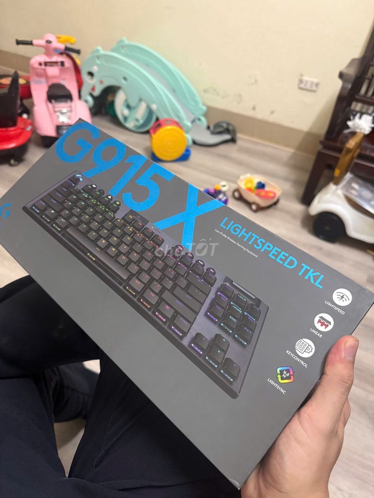 Bàn phím cơ Logitech G915 Đen Không dây. Mua bán Phụ kiện (Màn hình, Chuột...) tại Quận Hoàn Kiếm Hà Nội được đăng bởi Phạm Hổ hình 1