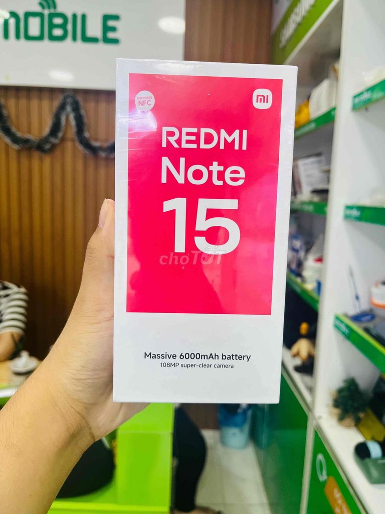 Xiaomi Redmi Note 15 4G 128GB Đen. Mua bán Điện thoại tại Quận Ngô Quyền Hải Phòng được đăng bởi lê thanh thuỷ hình 1